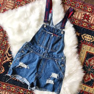 TOMMY HILFIGER VINTAGE DENIM OVERALLS